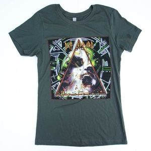 DEF LEPPARD Hysteria Vintage Style Rock Tshirt M
